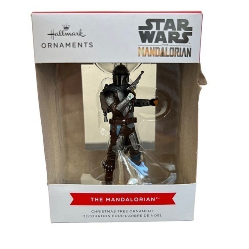 Hallmark Star Wars: The Mandalorian Christmas Tree Ornament New